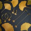 k. minimalist Ginkgo Hoop - obrazek 2